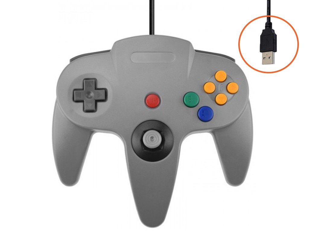 Nieuwe USB Nintendo 64 Controller - Nintendo 64 Hardware