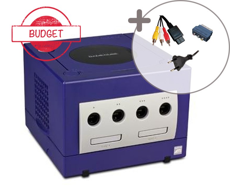Nintendo Gamecube Console Purple - Budget Kopen | Gamecube Hardware
