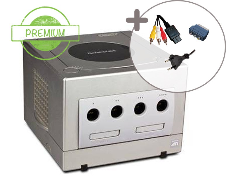 Nintendo Gamecube Console Silver - Premium Kopen | Gamecube Hardware