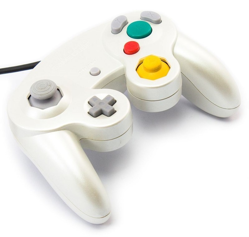 Originele Gamecube Controller Pearl White - Gamecube Hardware