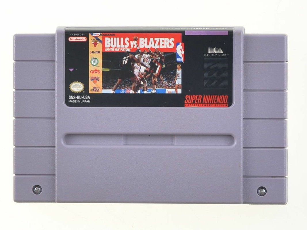 Bulls vs Blazers [NTSC] - Super Nintendo Games