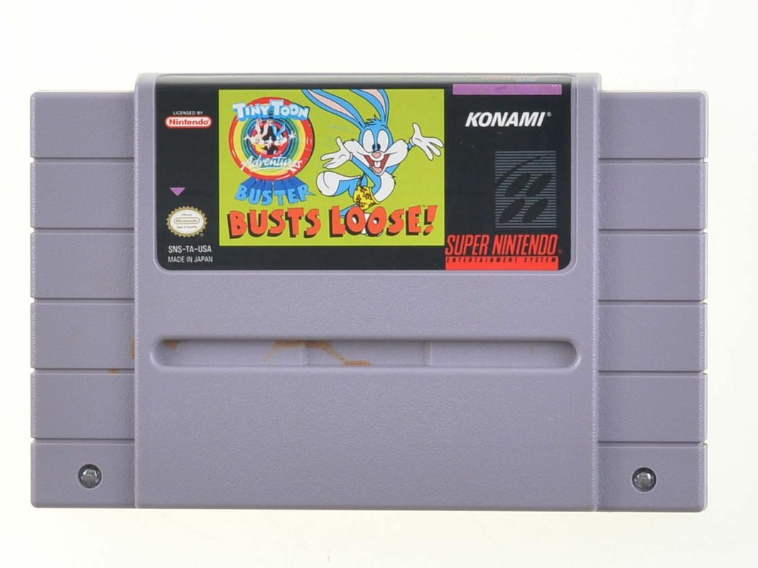 Tiny Toon Adventures Buster Busts Loose [NTSC] - Super Nintendo Games