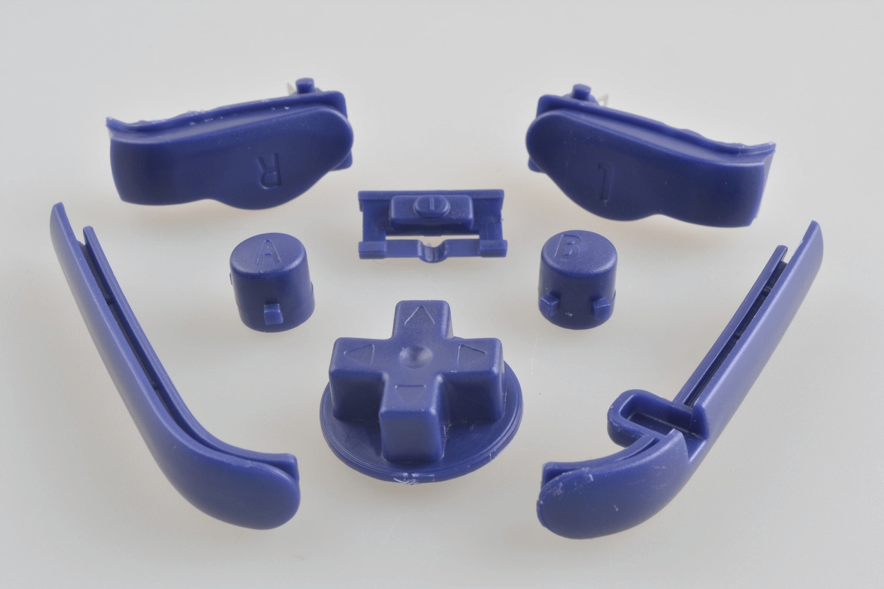 Gameboy Advance Button Set - Blue - Gameboy Advance Hardware