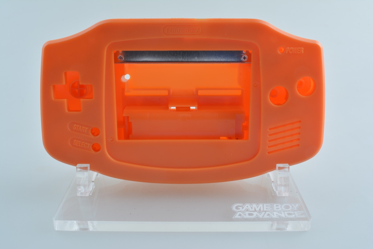 Gameboy Advance Shell - Pumpkin - Gameboy Advance Hardware