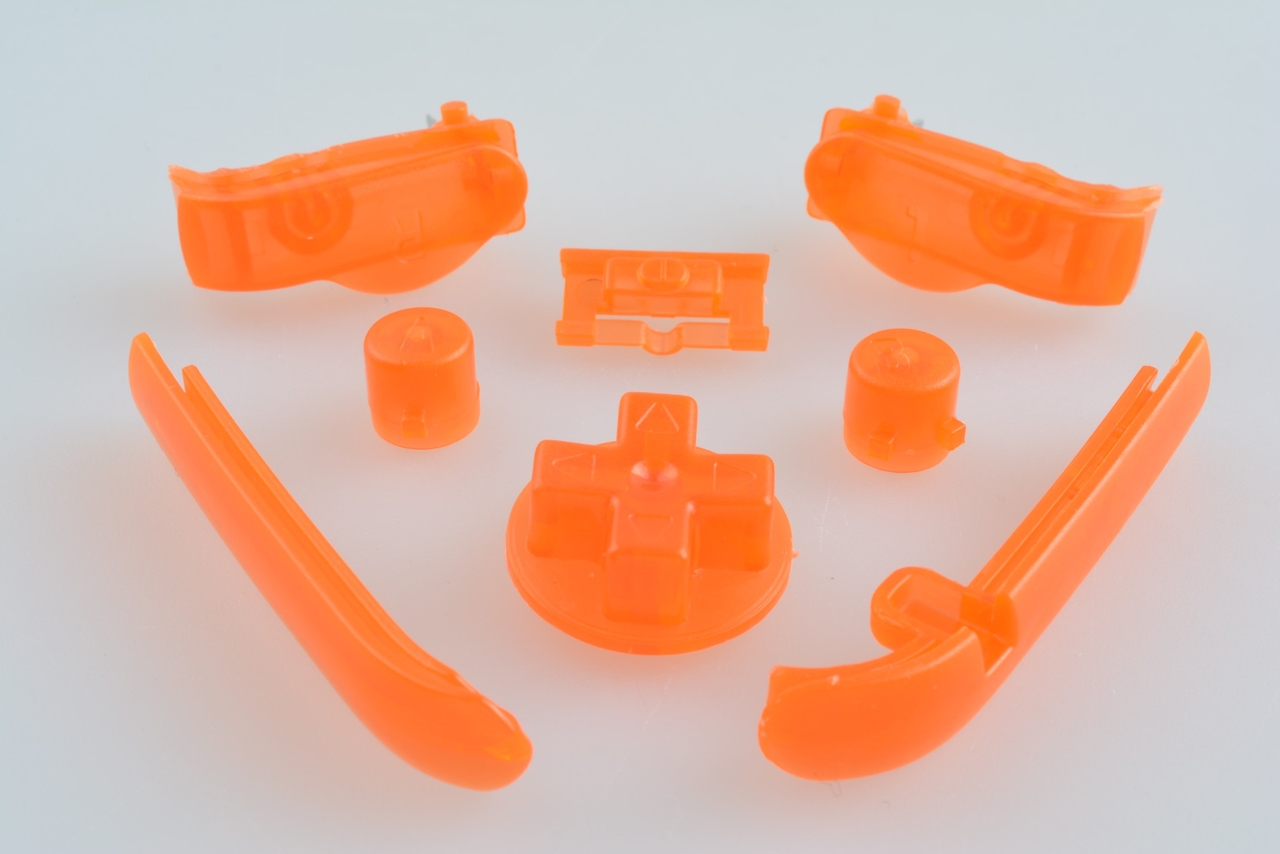 Gameboy Advance Button Set - Fire - Gameboy Advance Hardware