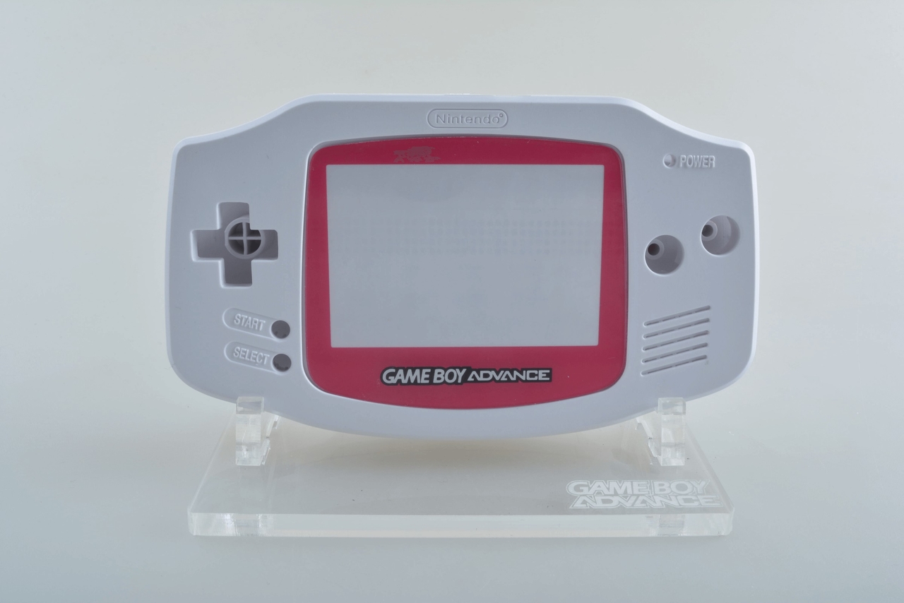 Gameboy Advance Screen Lens - Plastic Pink - Gameboy Advance Hardware