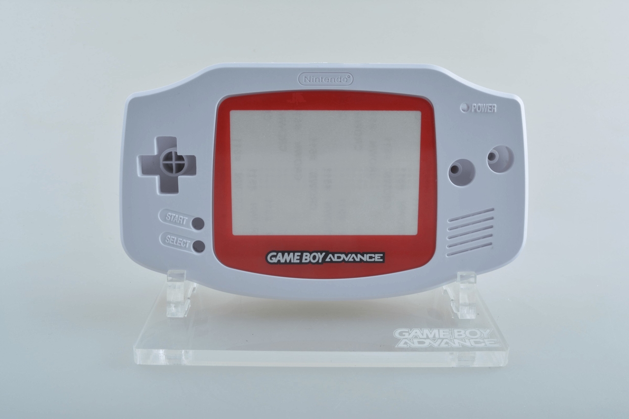 Gameboy Advance Screen Lens - Plastic Red - Gameboy Advance Hardware