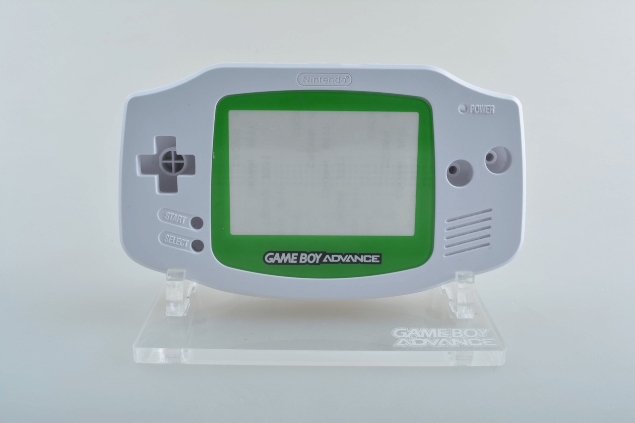 Gameboy Advance Screen Lens - Plastic Green - Gameboy Advance Hardware