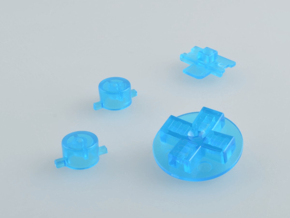 Gameboy Classic Button Set - Crystal Blue - Gameboy Classic Hardware
