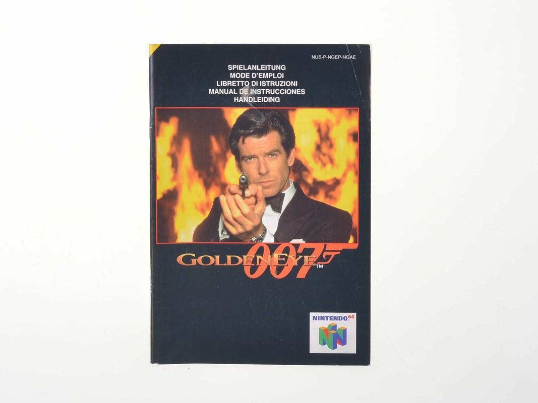 007 Goldeneye Kopen | Nintendo 64 Manuals