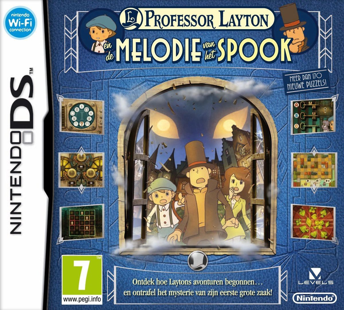 Professor Layton en de Melodie van het Spook - Nintendo DS Games