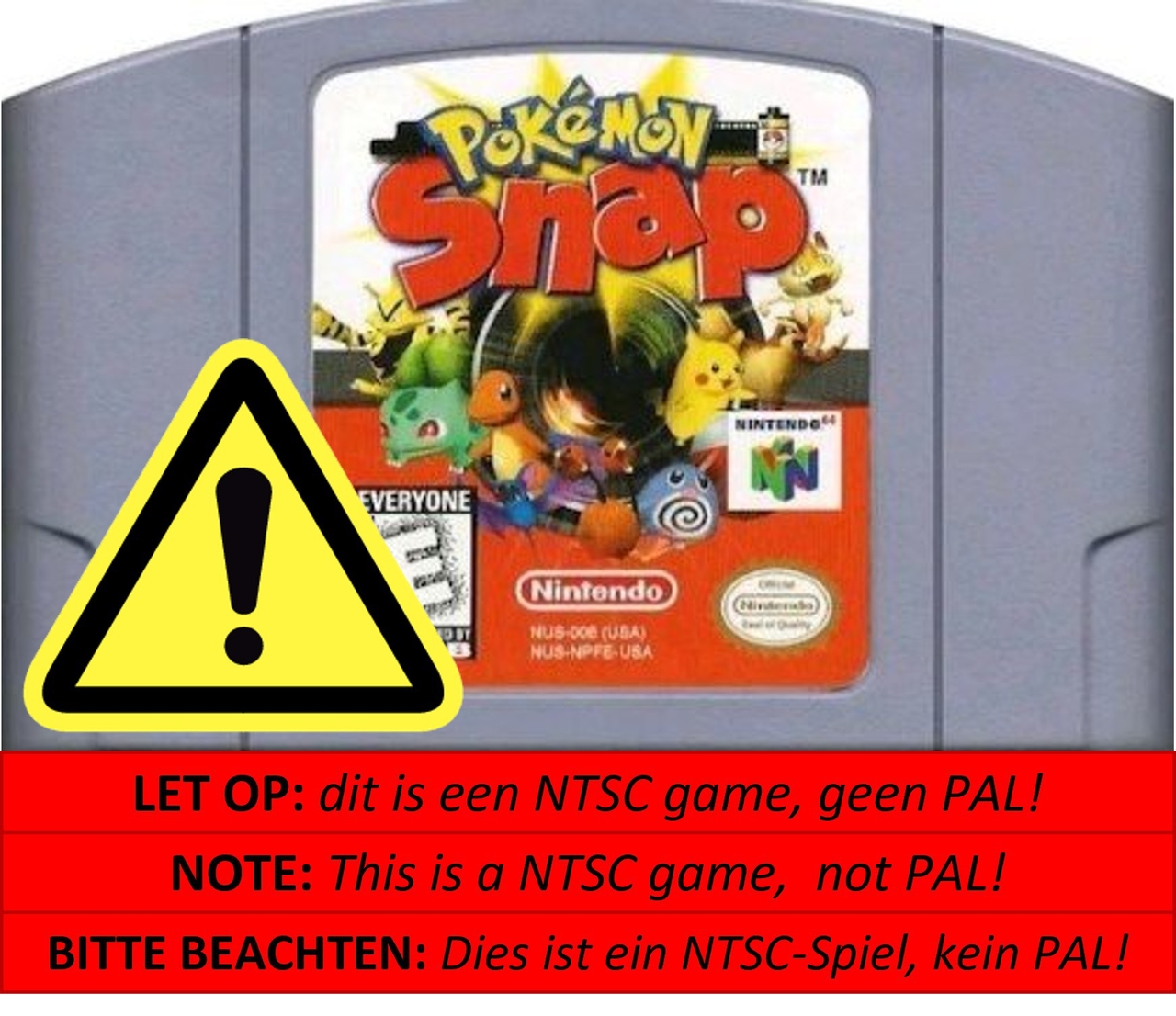 Pokemon Snap [NTSC] - Nintendo 64 Games