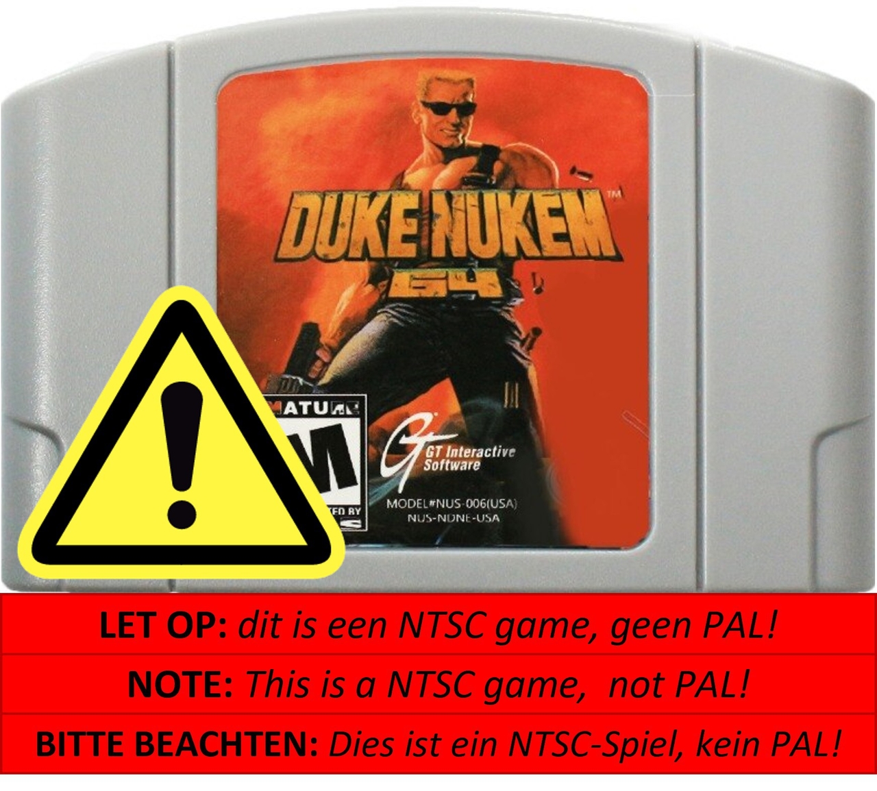 Duke Nukem 64 [NTSC] - Nintendo 64 Games
