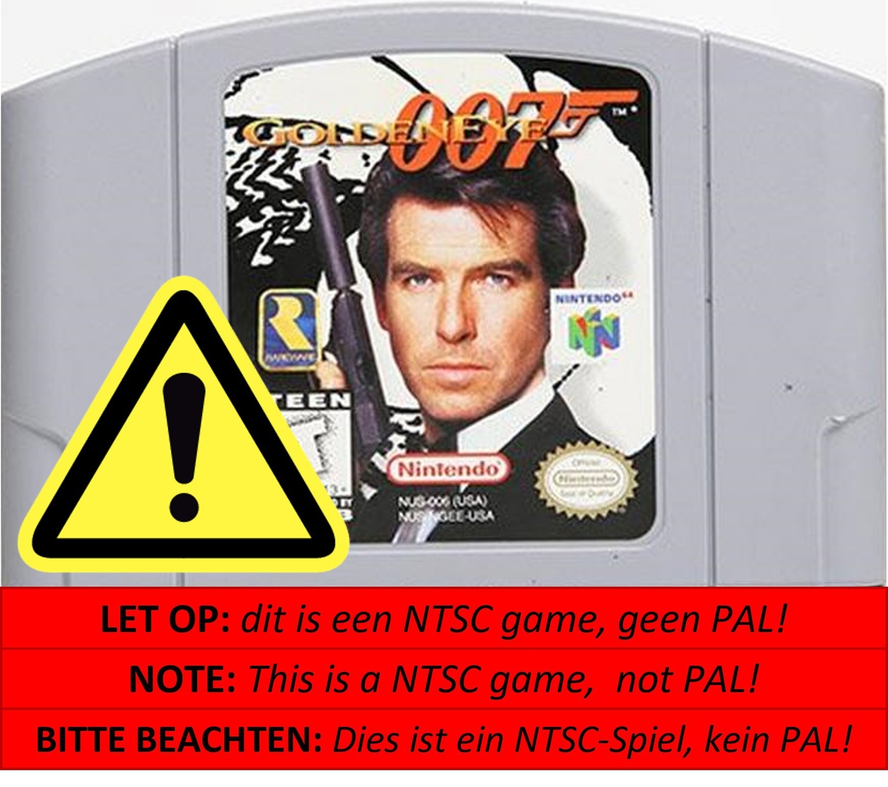 007 Goldeneye [NTSC] - Nintendo 64 Games