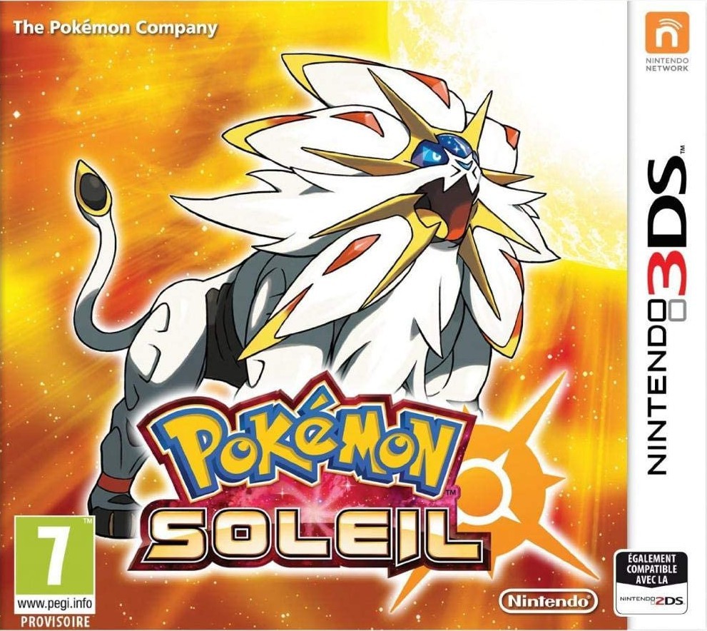 Pokemon Soleil (French) - Nintendo 3DS Games