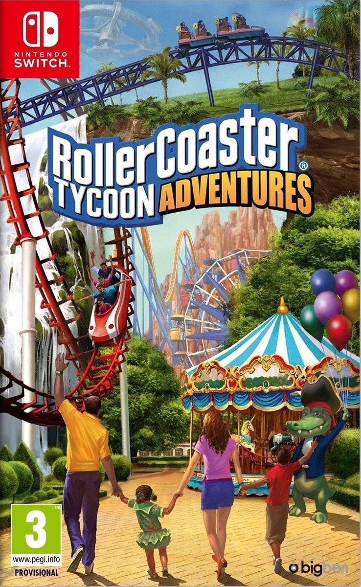 RollerCoaster Tycoon Adventures - Nintendo Switch Games
