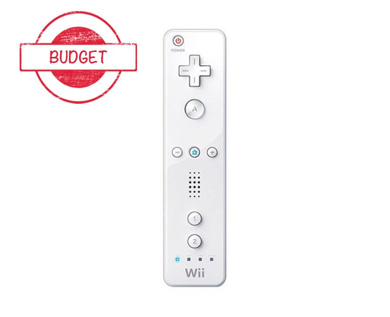 Nintendo Wii Remote Controller - White - Budget - Wii Hardware