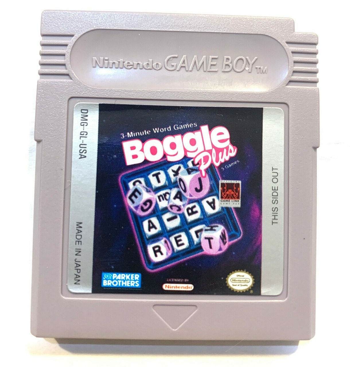 Boggle Plus 3-Minute Word Games - Gameboy Classic Games