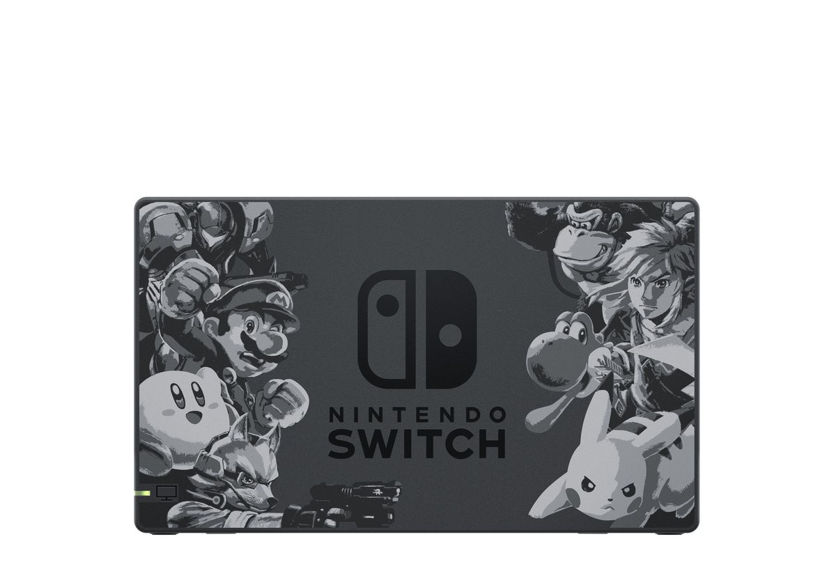 Nintendo Switch Super Smash Bros Dock - Nintendo Switch Hardware