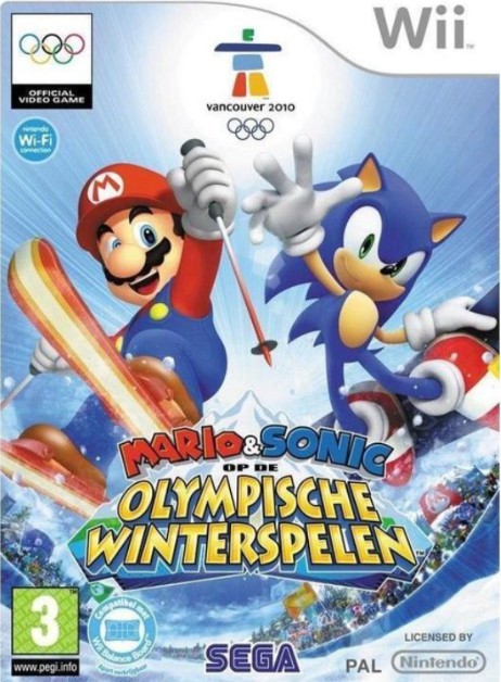 hun Gaan metgezel Mario & Sonic op de Olympische WinterSpelen ⭐ Wii Games