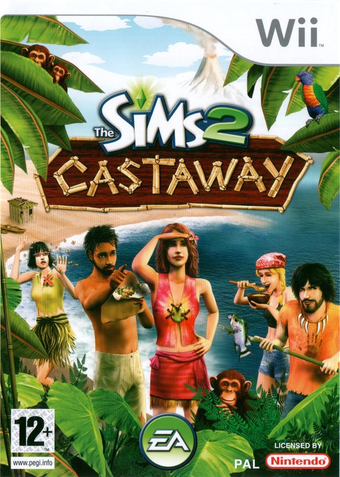 De Sims 2: Op Een Onbewoond Eiland - Wii Games