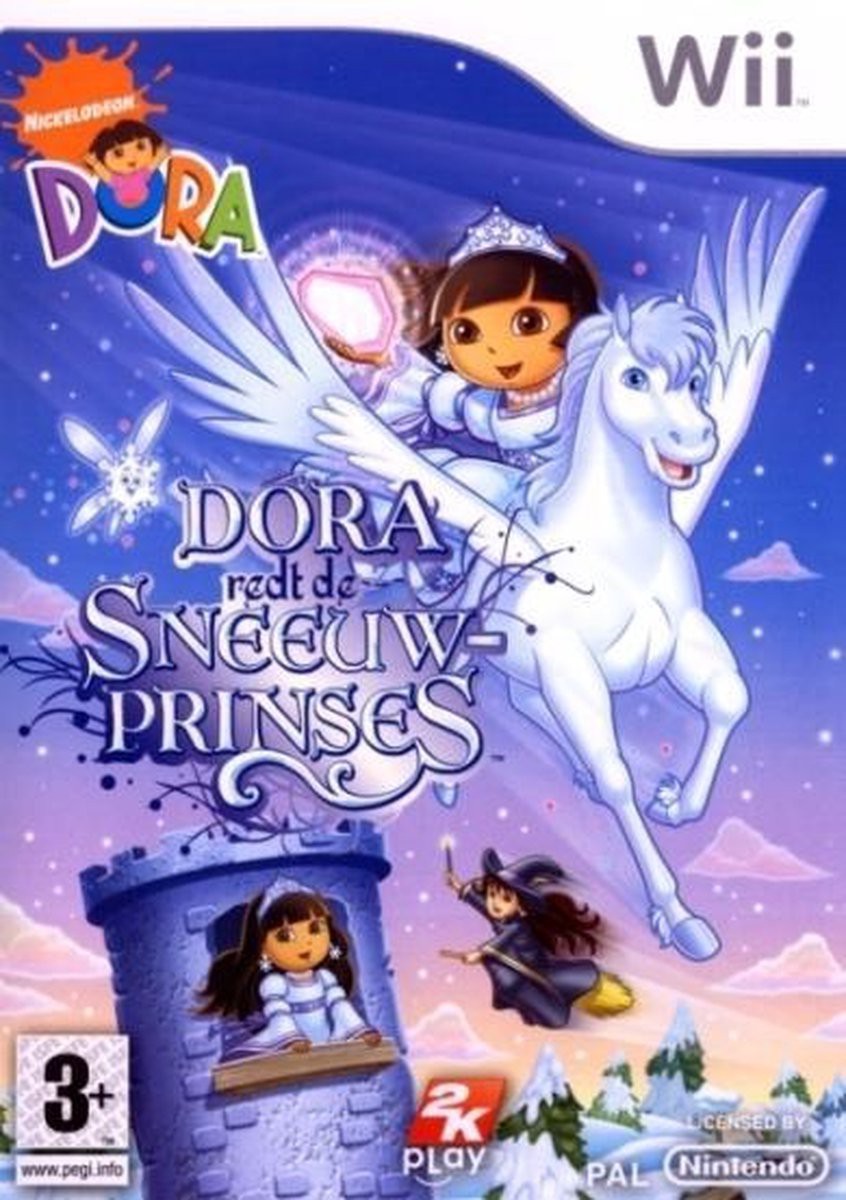 Dora Redt De Sneeuw Prinses - Wii Games