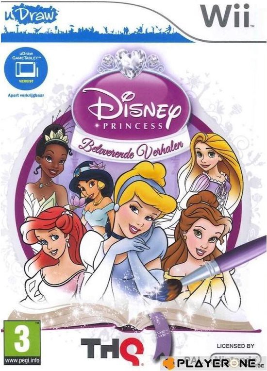 uDraw Disney Princess: Betoverende Verhalen - Wii Games