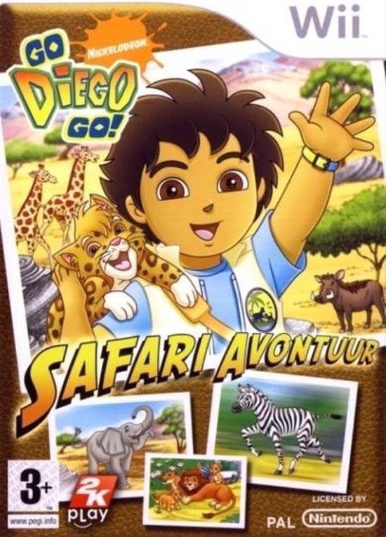 Nickelodeon Go, Diego, Go! Safari Avontuur - Wii Games