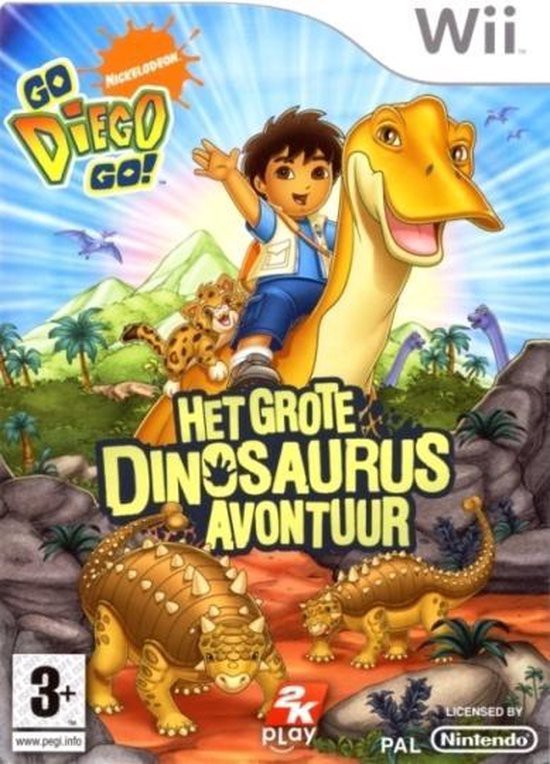Go, Diego, Go! Het Grote Dinosaurus Avontuur - Wii Games