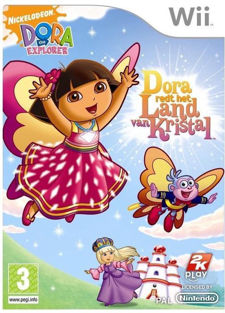 Dora Red Het Land Van Kristal - Wii Games
