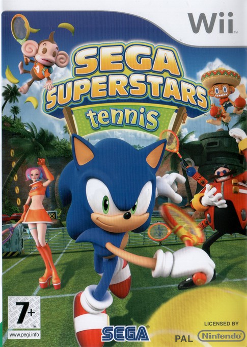 SEGA Superstars Tennis (German) - Wii Games