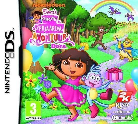 Nickelodeon Dora's Grote Verjaardag Avontuur - Nintendo DS Games
