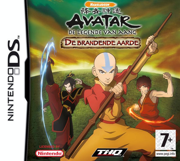 Avatar - De Legende Van Aang - De Brandende Aarde - Nintendo DS Games
