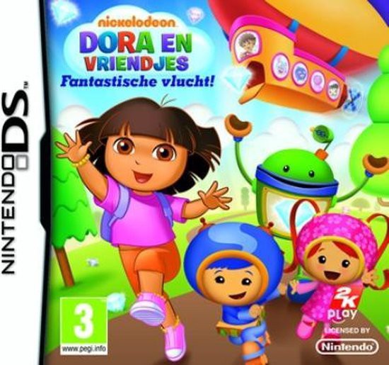 Nickelodeon Dora En Vriendjes Fantastische Vlucht - Nintendo DS Games