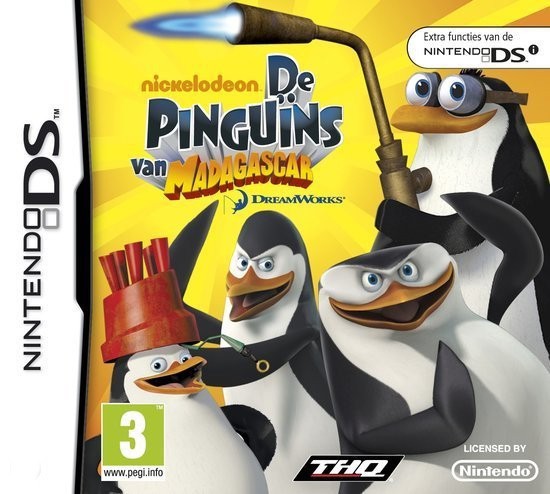 De Pinguins Van Madagascar - Nintendo DS Games
