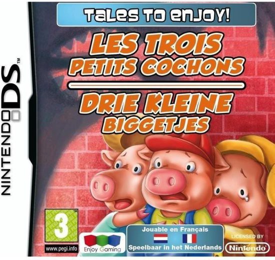 Tales To Enjoy! Drie Kleine Biggetjes - Nintendo DS Games