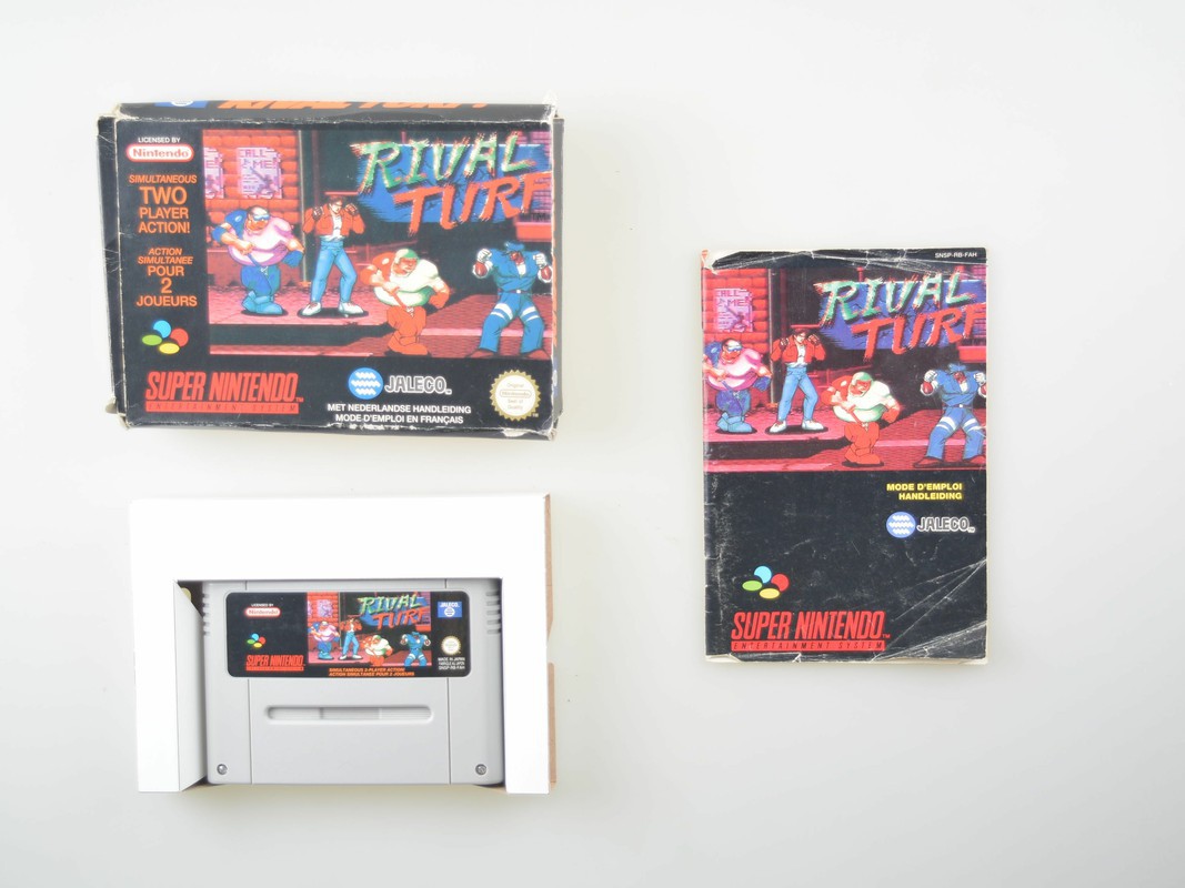Rival Turf - Super Nintendo Games [Complete]