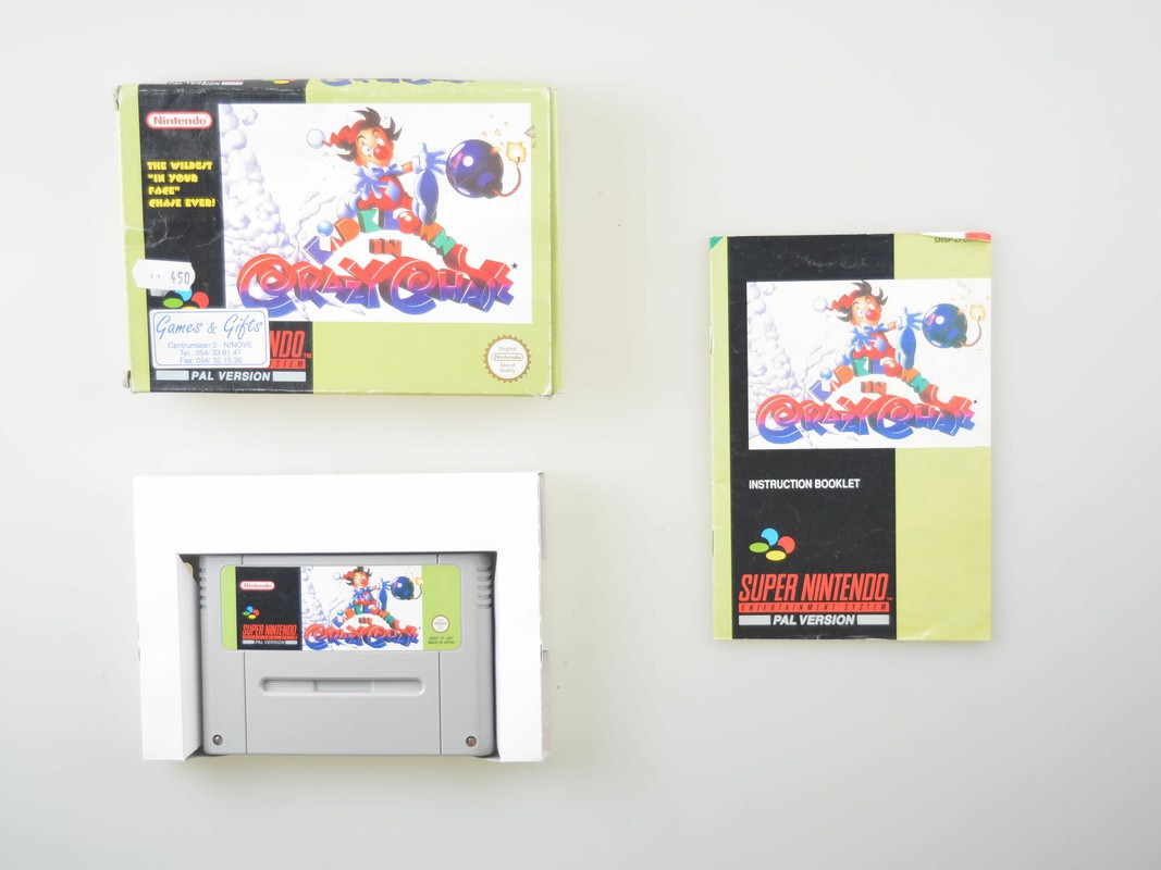Kid Klown in Crazy Chase | Super Nintendo Games [Complete] | RetroNintendoKopen.nl