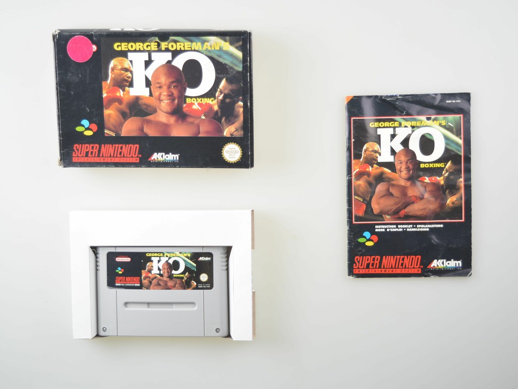 George Foreman's KO Boxing Kopen | Super Nintendo Games [Complete]