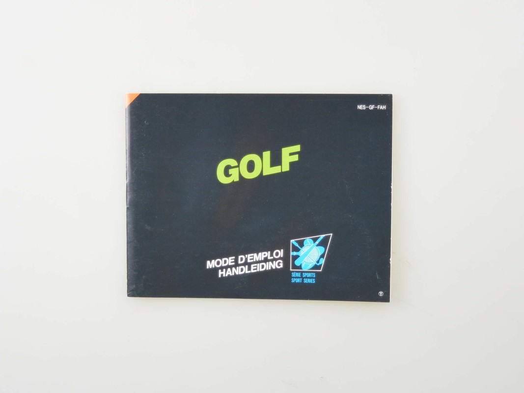 Golf - Manual - Nintendo NES Manuals