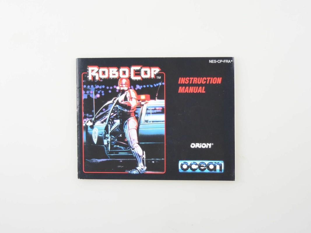 Robocop - Manual - Nintendo NES Manuals