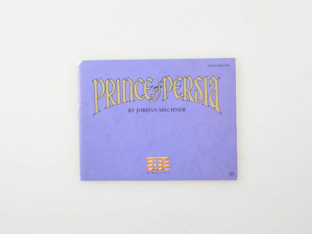 Prince of Persia - Manual - Nintendo NES Manuals