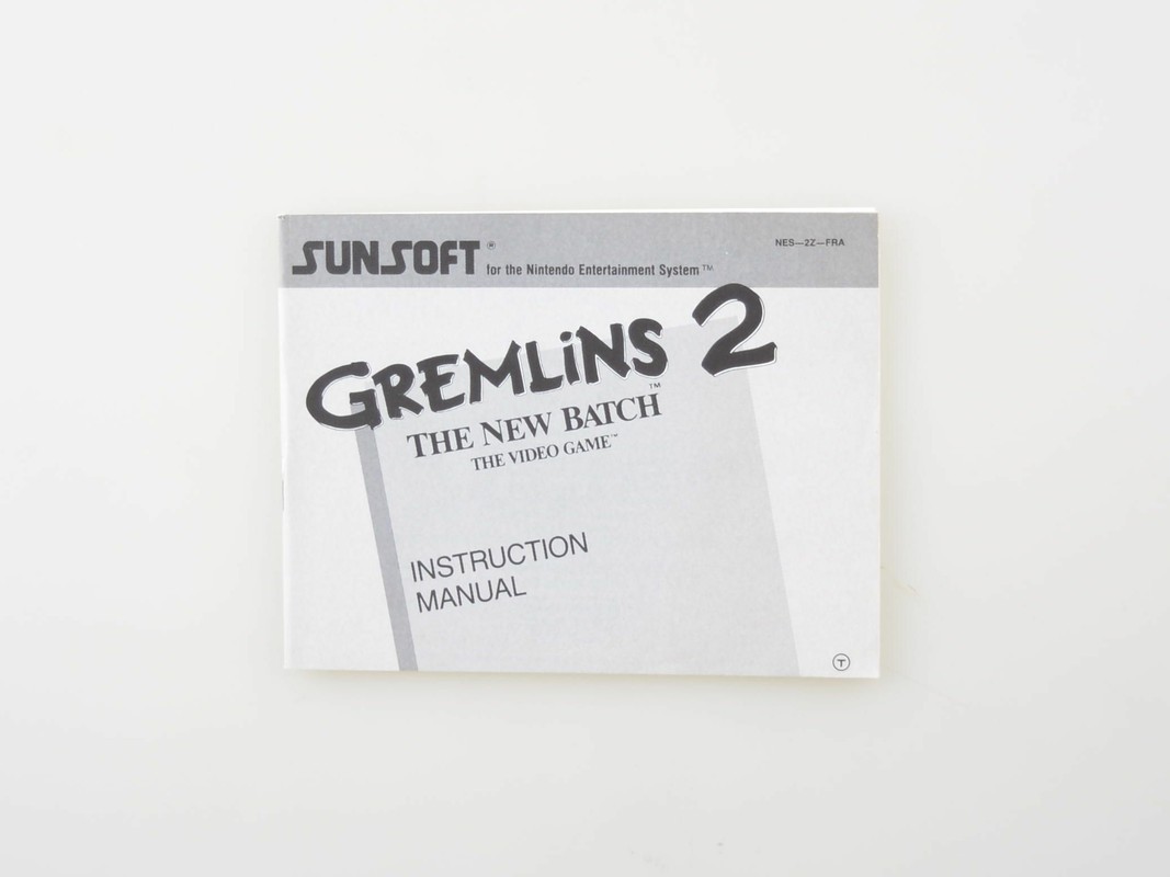 Gremlins 2 - Manual - Nintendo NES Manuals