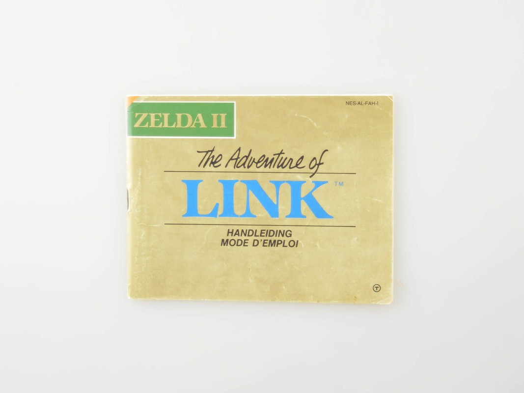 The Legend of Zelda II The Adventure of Link - Manual - Nintendo NES Manuals