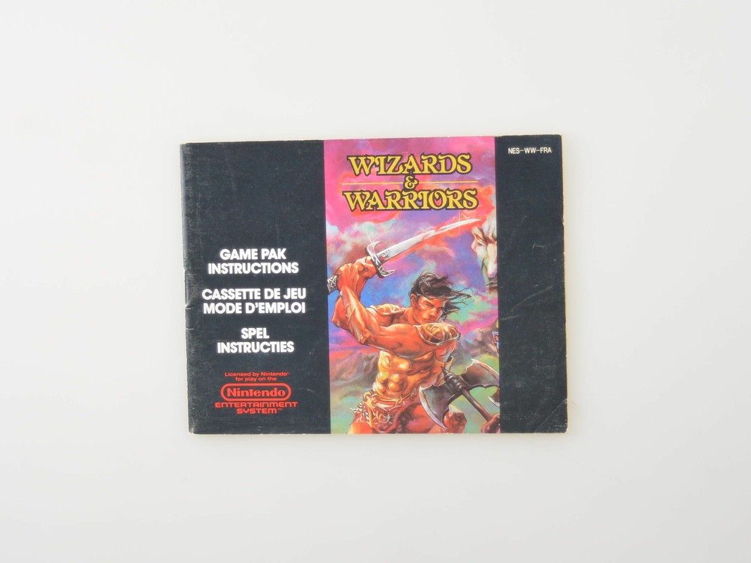 Wizards & Warriors - Manual - Nintendo NES Manuals