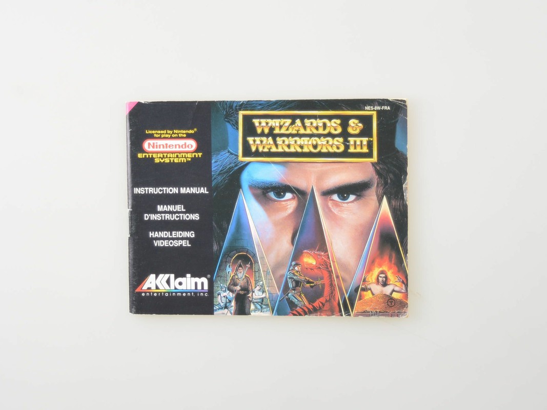 Wizards & Warriors 3 Kopen | Nintendo NES Manuals