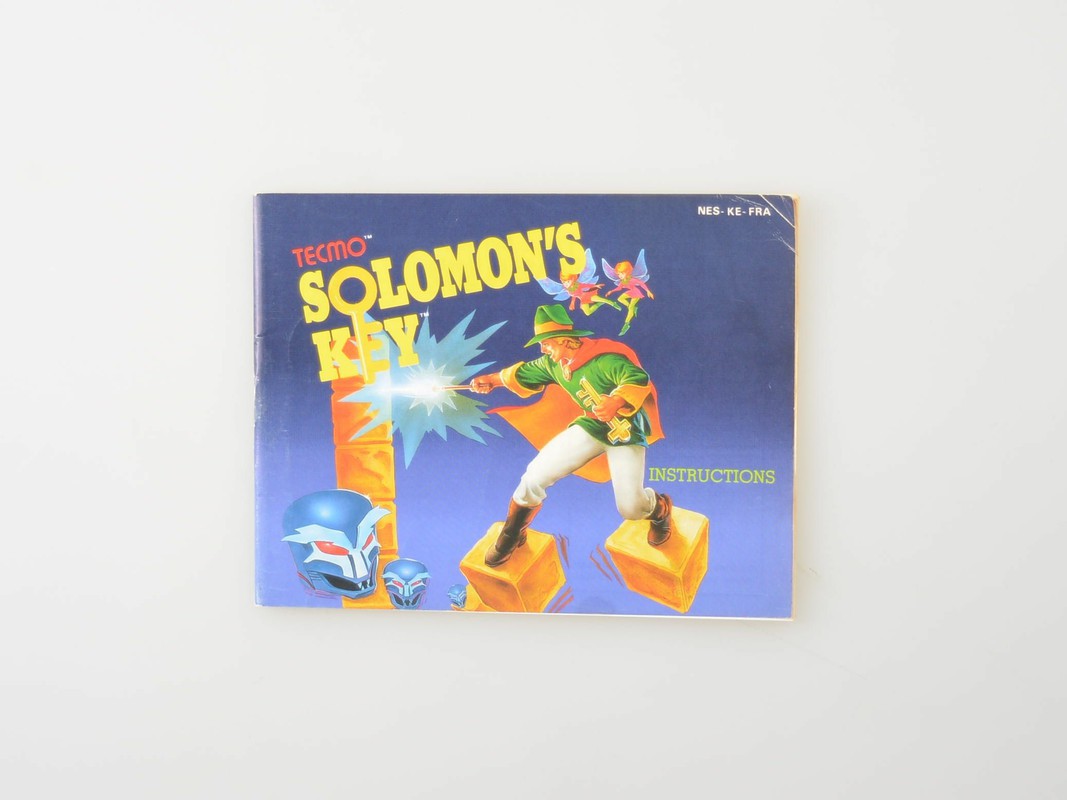 Solomon's Key - Manual - Nintendo NES Manuals