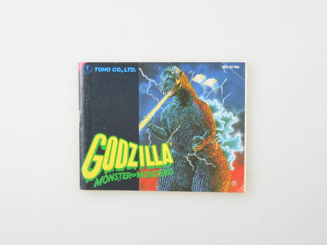 Godzilla - Manual - Nintendo NES Manuals