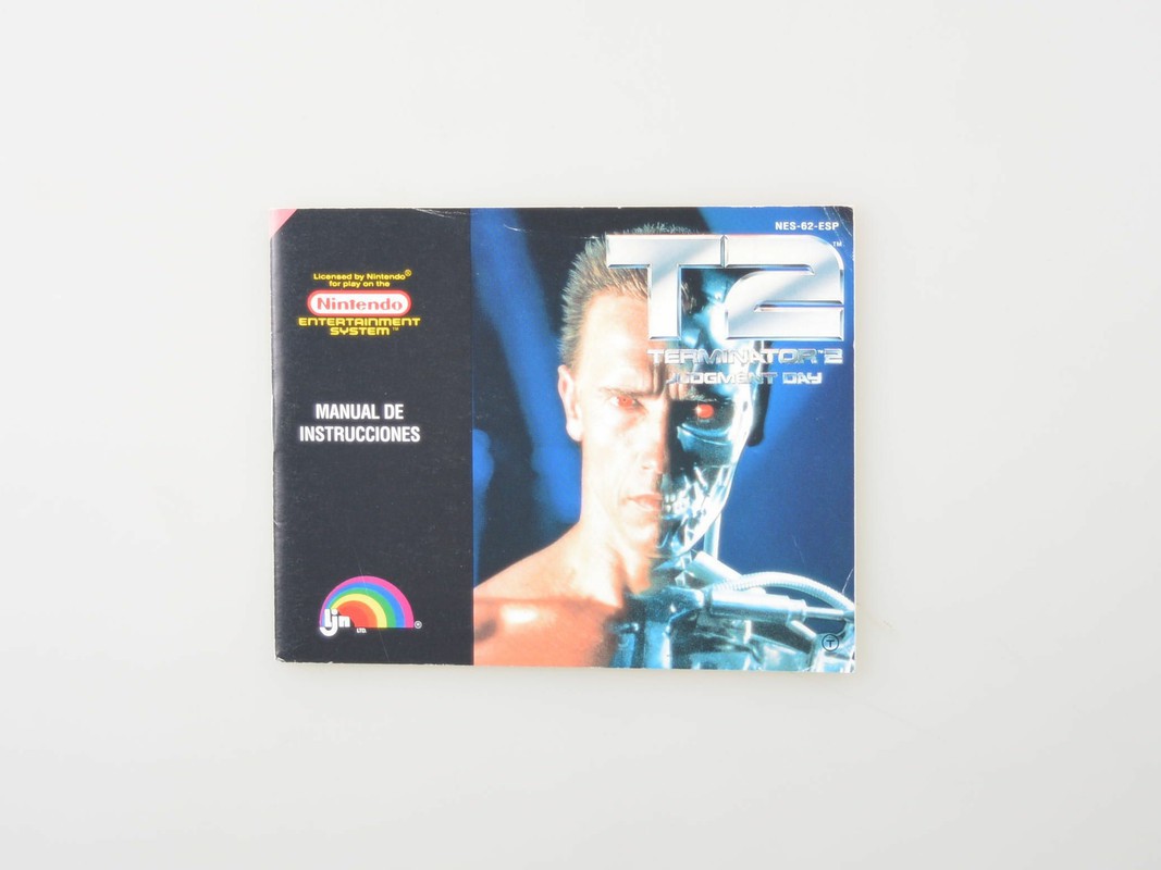 Terminator 2: Judgement Day - Manual - Nintendo NES Manuals
