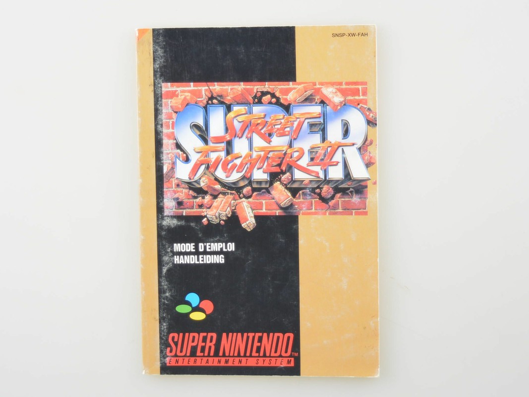 Super Street Fighter 2 - Manual - Super Nintendo Manuals
